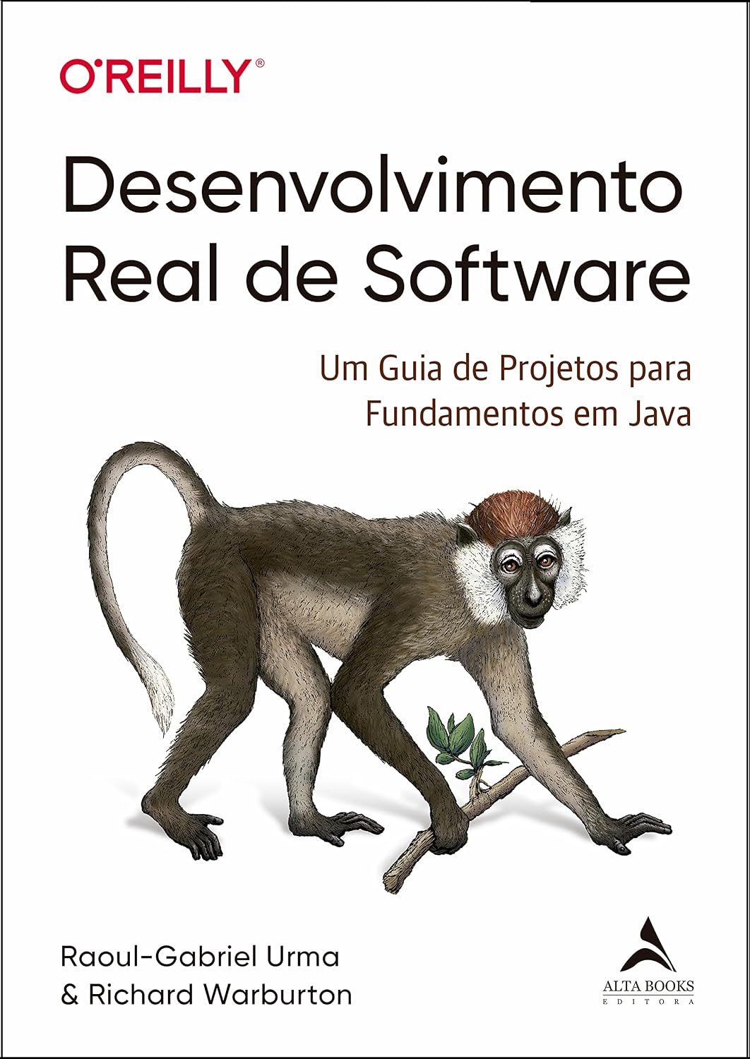 Capa do livro Desenvolvendo Real de Software, de Raoul-Gabriel Urma & Richard Warburton