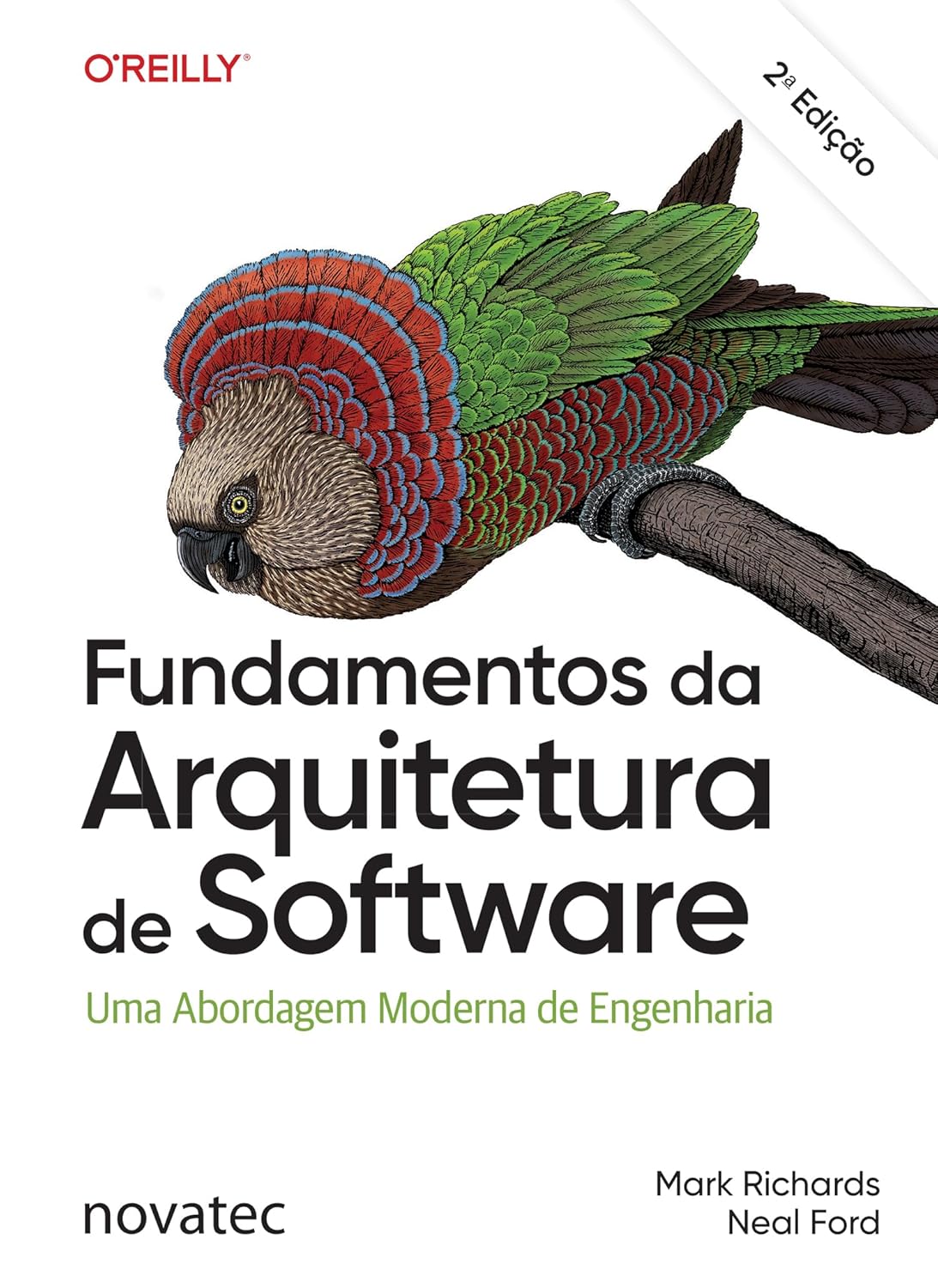 Capa do livro Fundamentos De Arquitetura de Software, de Mark Richards & Neal Ford